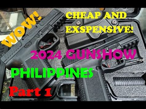 sm megamall gun show schedule 2024 tickets price